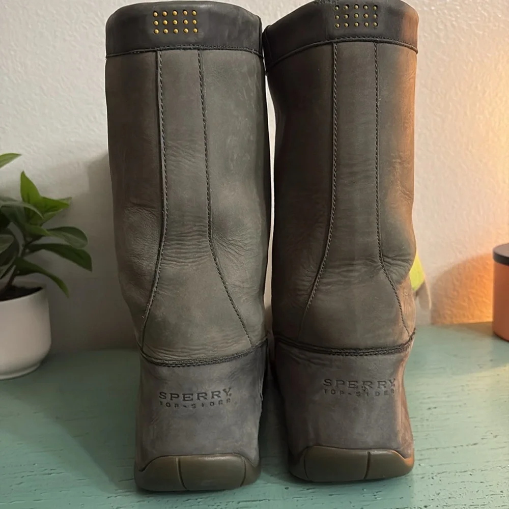 Sperry Men's Waterproof Insulated Gray Boots